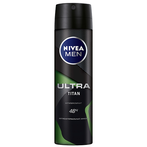 Дезодорант-спрей NIVEA MEN Антиперспирант спрей ULTRA TITAN дезодоранты мужские nivea антиперспирант стик серебряная защита