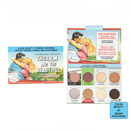Тени и палетки теней THEBALM Палетка теней THEBALM AND THE BEAUTIFUL EPISODE 1