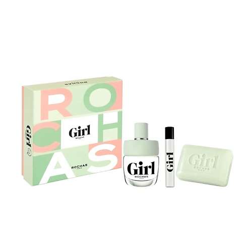 Набор парфюмерии ROCHAS Подарочный набор женский Girl цена и фото
