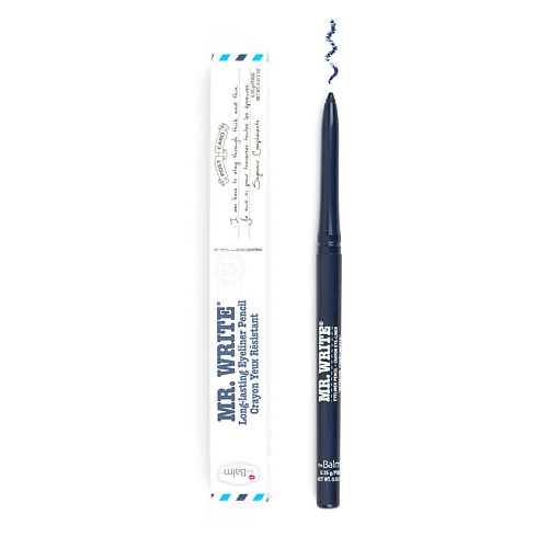 THEBALM Карандаш для глаз устойчивый MR. WRITE SEYMOUR why i write