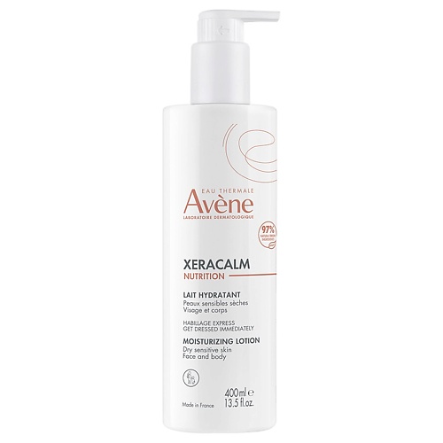 Молочко для тела AVENE Легкое питательное молочко Xeracalm Nutrition Moisturizing Lotion молочко для сухой чувствительной кожи лица и тела питательное легкое nutrition xeracalm avene авен фл 400мл