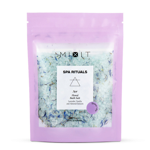 MIXIT Цветочная соль для ванн dr mineral’s соль для ванн jewels of indian ocean 2700
