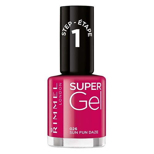 RIMMEL Лак для ногтей Super Gel rimmel гель лак для ногтей super gel urban affair