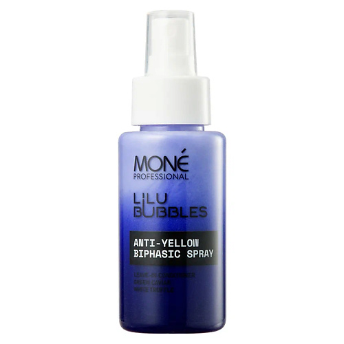 MONE PROFESSIONAL Кондиционер для нейтрализации желтизны бифазный Lilu Bubbles 1251₽