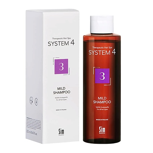 Шампунь для волос SYSTEM4 Шампунь терапевтический для ежедневного применения system4 system4 шампунь терапевтический для нормальной и жирной кожи головы