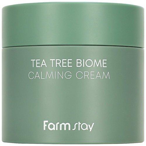 цена Крем для лица FARMSTAY Крем для лица успокаивающий с экстрактом чайного дерева Tea Tree Biome Calming Cream