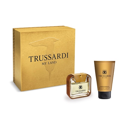 TRUSSARDI Подарочный набор мужской MY LAND trussardi подарочный набор женский pure jasmine