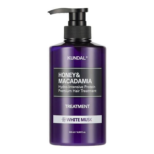 KUNDAL Кондиционер для волос Белый мускус Honey & Macadamia