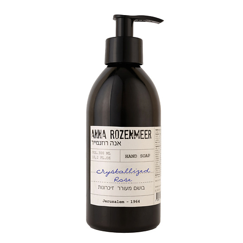 Парфюмированное мыло жидкое ANNA ROZENMEER Мыло для рук Crystallized Rose Hand Soap мыло для рук mint500 hemp hand soap extract