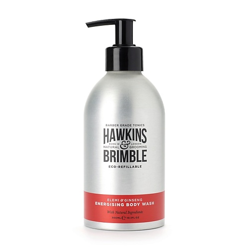 HAWKINS & BRIMBLE Гель для душа тонизирующий в многоразовом флаконе Elemi & Ginseng Body Wash hawkins