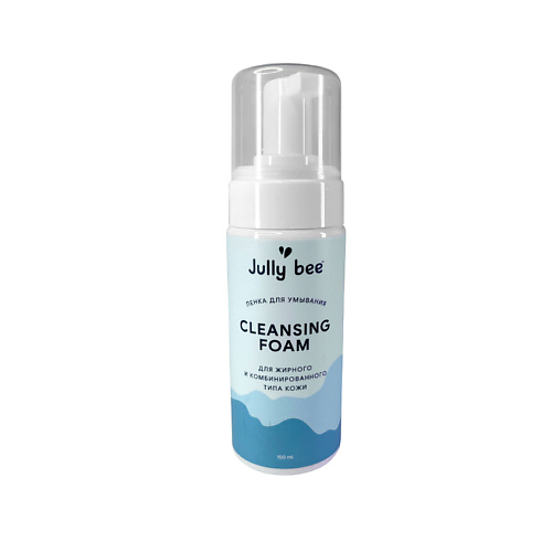 Мусс для умывания JULLY BEE Пенка для умывания для жирной и комбинированной кожи лица мусс для умывания jully bee пенка для умывания для сухой и нормальной кожи лица cleansing foam