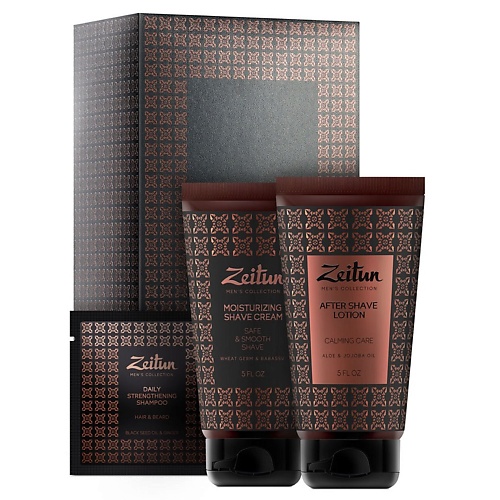 Набор средств для лица ZEITUN Набор для мужчин Идеальная гладкость Men's Collection zeitun набор подарочный для мужчин заряд энергии