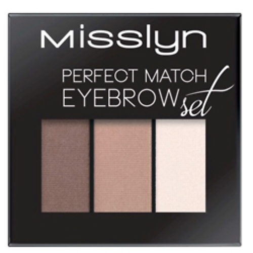 MISSLYN Набор для бровей Perfect match eyebrow set lilo набор для моделирования бровей eyebrow designer