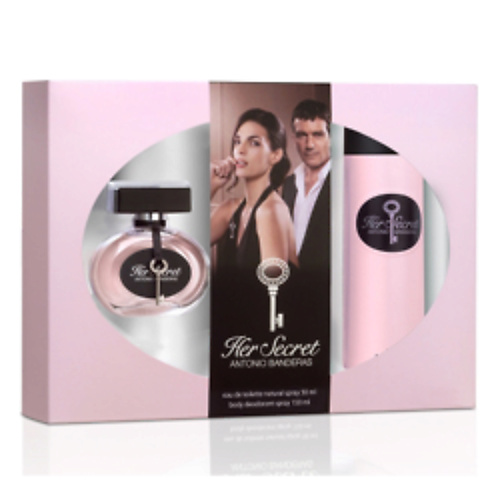 

ANTONIO BANDERAS Подарочный набор Her Secret, Подарочный набор Her Secret