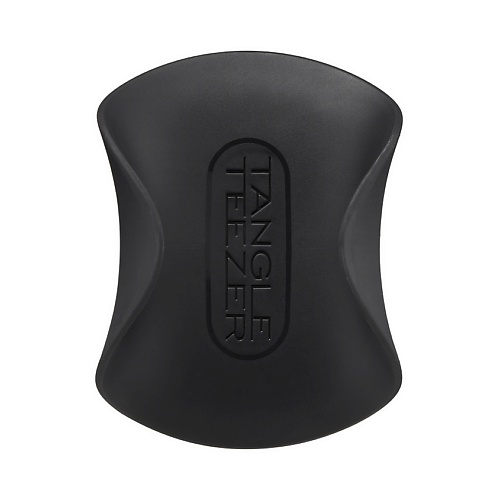 gnker scalp massage brush silicone exfoliator Расческа для волос TANGLE TEEZER Щетка для массажа головы The Scalp Exfoliator and Massager Onyx Black