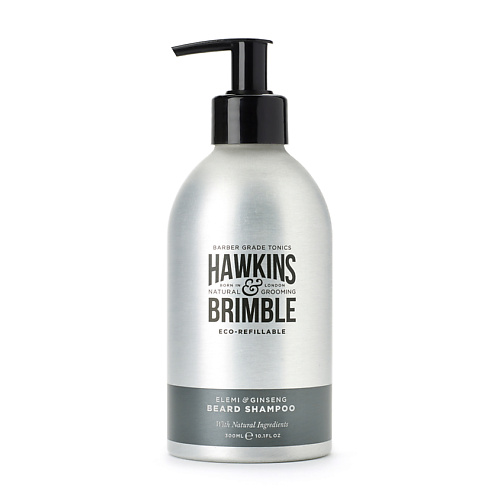 HAWKINS & BRIMBLE Шампунь для бороды в многоразовом флаконе Elemi & Ginseng Beard Shampoo reuzel шампунь для бороды beard wash 200 мл