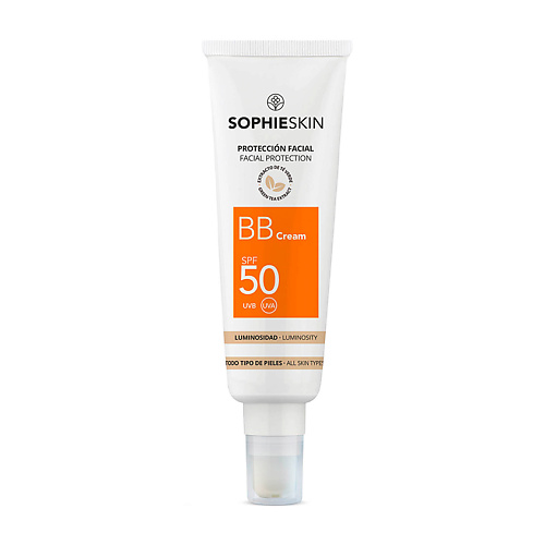 SOPHIESKIN BB-крем для лица солнцезащитный тональный SPF 50 тональный крем для лица cc cream dermaheal солнцезащитный spf30
