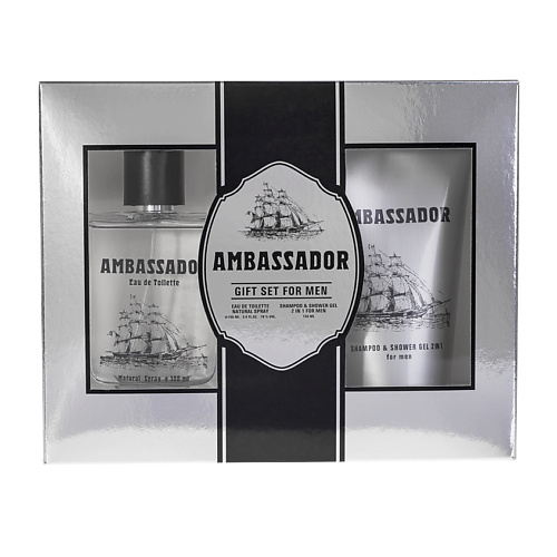 PARFUMS GENTY Подарочный набор AMBASADOR parfums genty sniper platinum 100