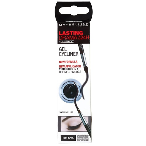 MAYBELLINE NEW YORK Гель-лайнер для глаз "Lasting Drama", стойкий