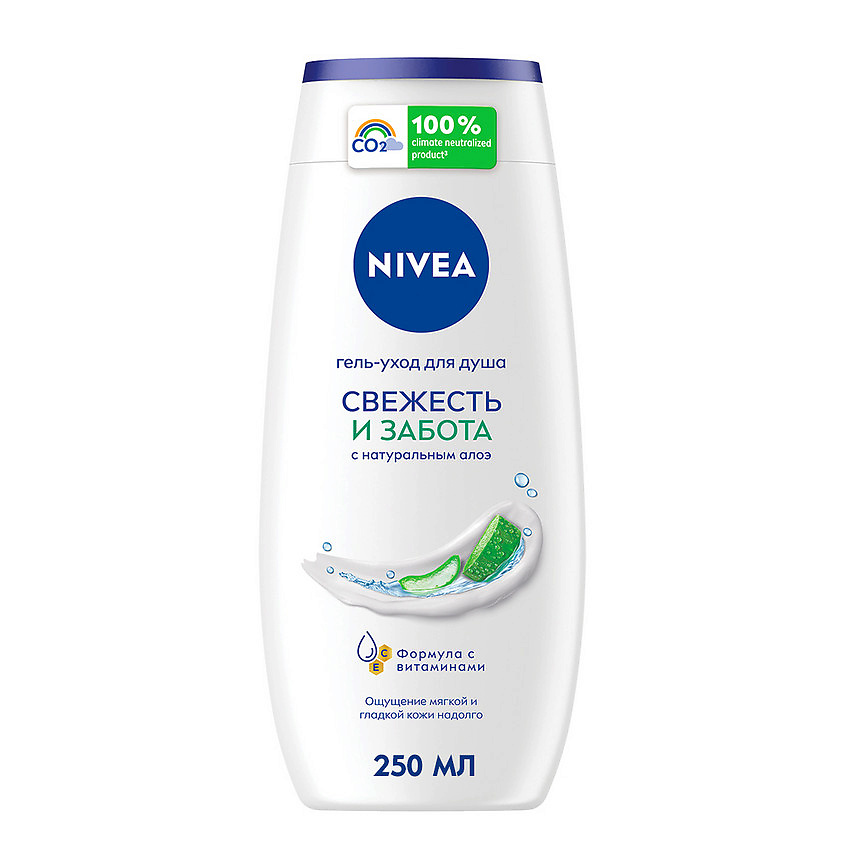 Гели для душа NIVEA Гель-уход для душа Свежесть и забота – купить в ...