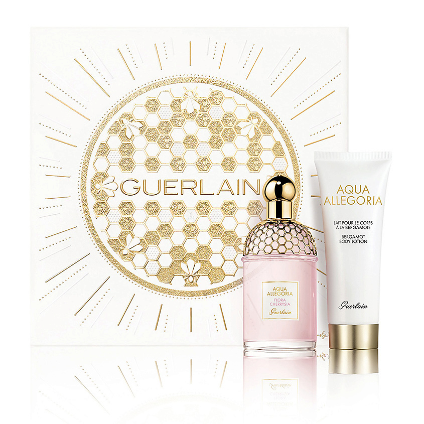 Guerlain sample set золотое яблоко