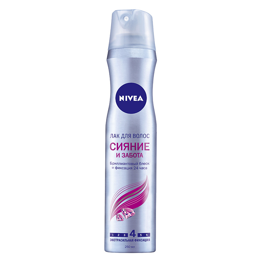 NIVEA Лак для волос "Сияние и забота" купить по низким ценам в ЛЭТУАЛЬ