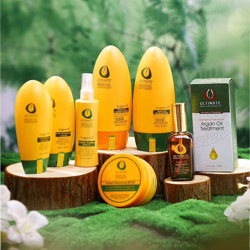 Маска для волос ultimate moroccan argan oil