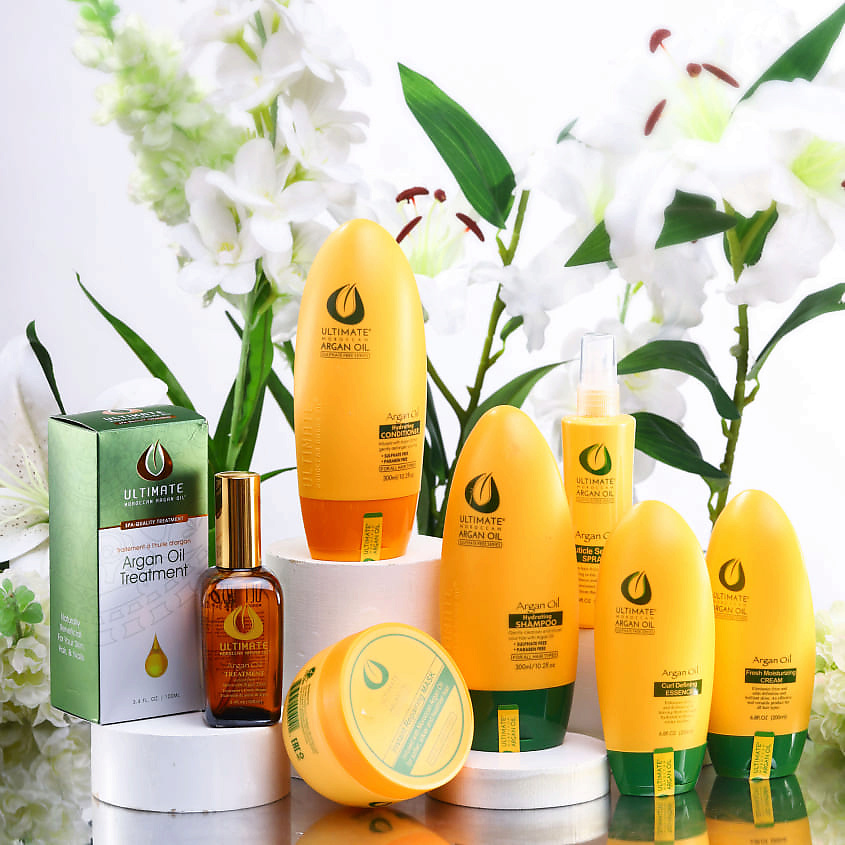 Маска для волос ultimate moroccan argan oil
