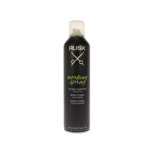 цена Лак для укладки волос RUSK Лак для волос со средней фиксацией Working Spray