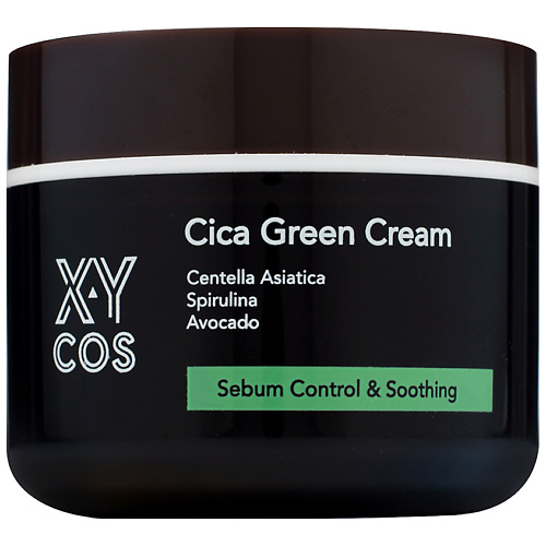 Крем для лица XYCOS Крем для лица органический освежающий с центеллой азиатской Cica Green крем для лица kims крем для лица с центеллой азиатской repair cica cream for face