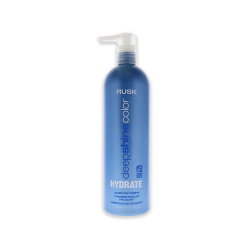 фото Rusk шампунь бессульфатный для блеска и увлажнения волос deepshine color hydrate sulfate-free shampoo
