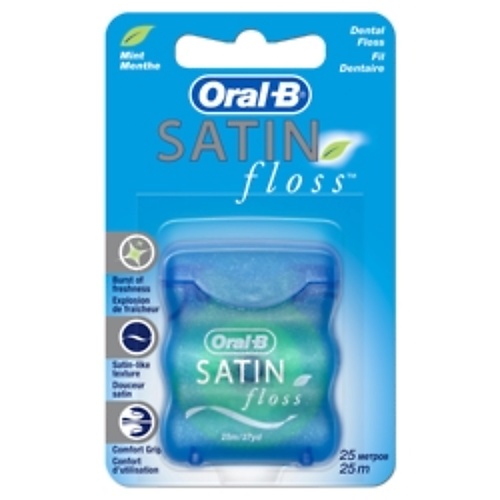 ORAL-B Зубная нить SATIN FLOSS