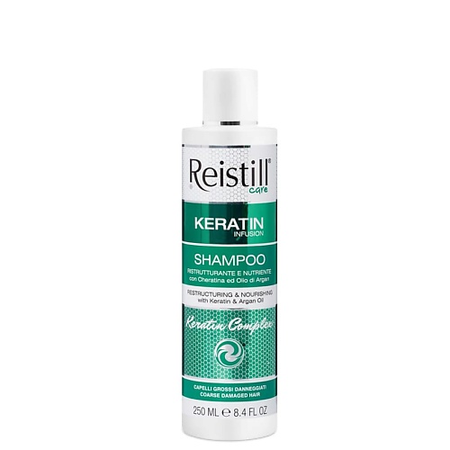 REISTILL Восстанавливающий шампунь с кератином для непослушных и жестких волос