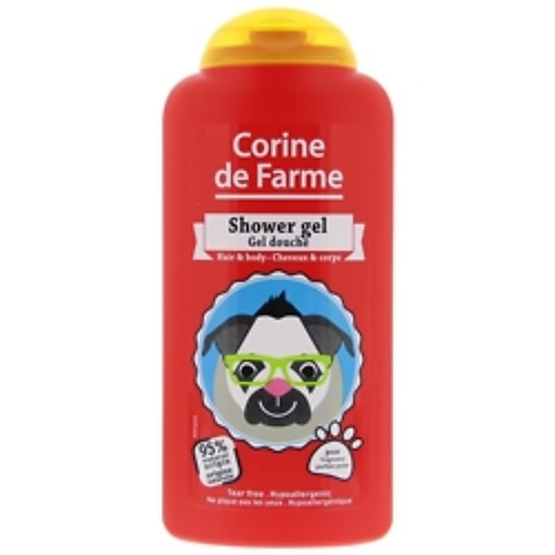 CORINE DE FARME Гель для душа детский для волос и тела Груша Shower Gel Hair And Body Pear Fragrance
