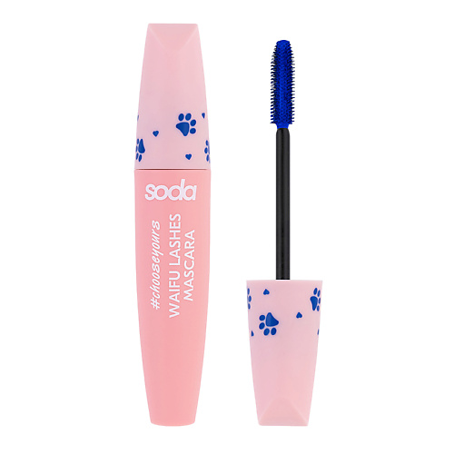 Тушь для ресниц SODA Цветная тушь для ресниц WAIFU LASHES MASCARA #chooseyours