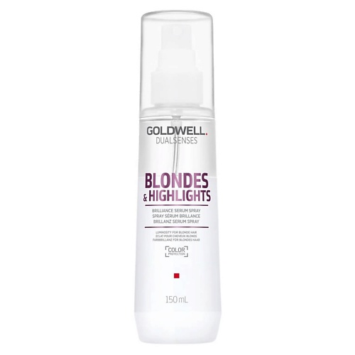 Спрей для ухода за волосами GOLDWELL Сыворотка-спрей для осветленных и мелированных волос Dualsenses Blondes & Highlights Brilliance Serum Spray