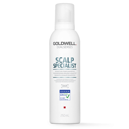Шампунь для волос GOLDWELL Шампунь для чувствительной кожи головы Dualsenses Scalp Specialist Sensitive Foam Shampoo bioxsine aqua ultra sensitive thermal shampoo