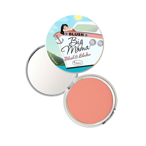 румяна thebalm румяна хайлайтер hot mama в дорожном формате Румяна THEBALM Румяна BIG MAMA