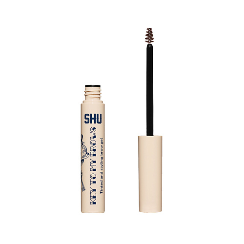 SHU Цветной гель для стайлинга бровей Key To My Brows shu гель цветной для стайлинга бровей 214 коричневый key to my brows 6 мл