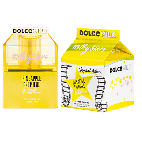 DOLCE MILK Pineapple Premiere Milky Stars 50 dolce milk сумка шоппер женская colors