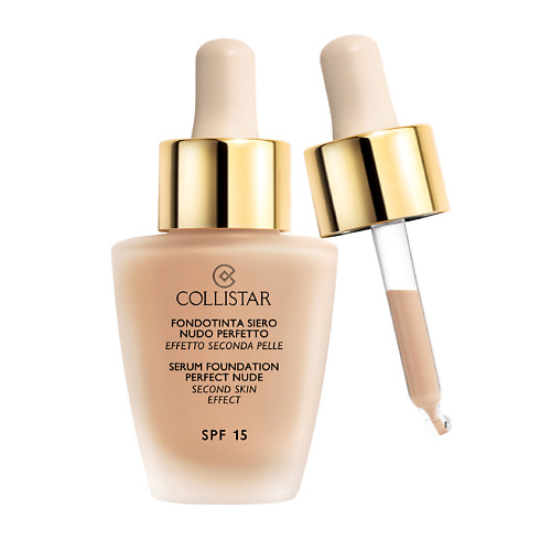 COLLISTAR Тональная основа-сыворотка идеальный нюд SPF 15 Perfect Nude Serum Foundation