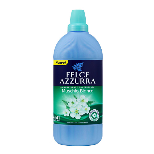 FELCE AZZURRA Концентрированный кондиционер для белья Белый мускус Muschio Bianco Concentrated Softener felce azzurra освежитель воздуха спрей белый мускус