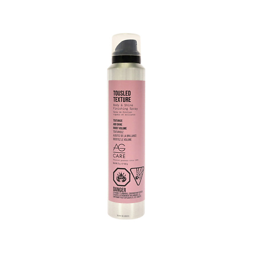 

AG HAIR COSMETICS Лак для волос текстурирующий Tousled Texture Body & Shine Finishing Spray, Лак для волос текстурирующий Tousled Texture Body & Shine Finishing Spray
