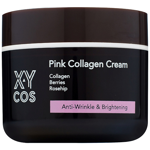 Крем для лица XYCOS Крем для лица органический антивозрастной с коллагеном Pink Collagen увлажняющий крем для лица с коллагеном xycos pink collagen cream 50 мл