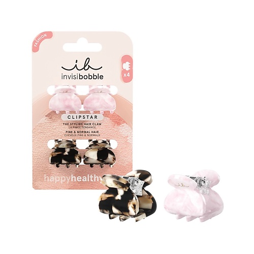 Заколка для волос INVISIBOBBLE Мини заколка-крабик CLIPSTAR Petit Four мини крабик для волос invisibobble clipstar petit four 1 шт