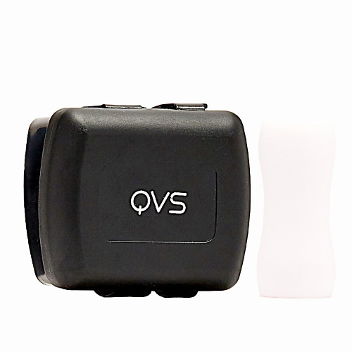 Точилка QVS Точилка для косметических карандашей. inter vion точилка для косметических карандашей