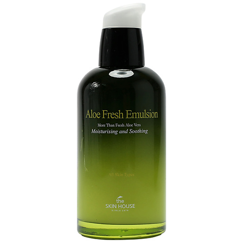 THE SKIN HOUSE Эмульсия для лица увлажняющая с экстрактом алоэ Aloe Fresh увлажняющая и успокаивающая сыворотка с экстрактом алоэ the skin house