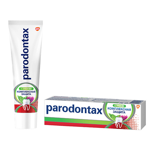 PARODONTAX Зубная паста Комплексная Защита с Травами parodontax зубная паста комплексная защита