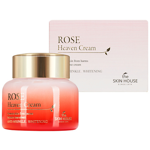 Крем для лица THE SKIN HOUSE Крем для лица антивозрастной с экстрактом розы Rose Heaven the skin house rose heaven emulsion эмульсия для лица с экстрактом розы 130 мл