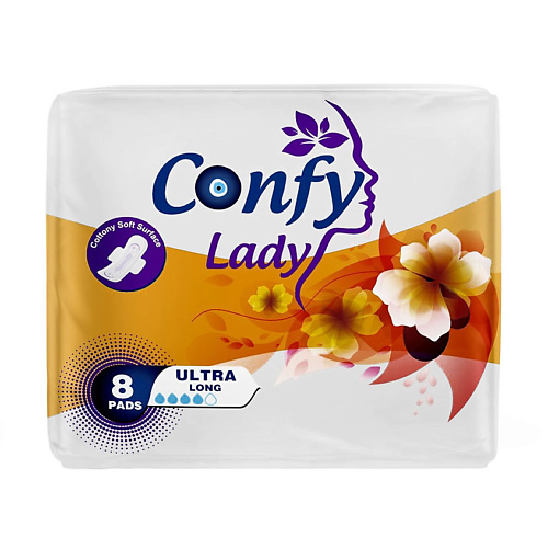 Прокладки гигиенические CONFY LADY Прокладки гигиенические женские Ultra Extra Long